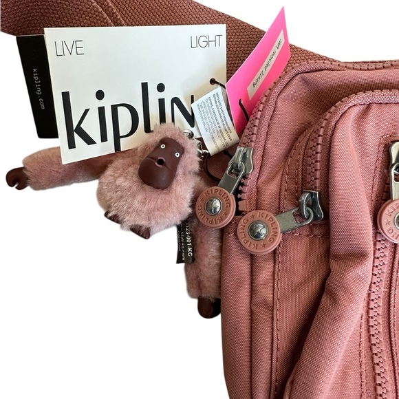 Kipling Belt Bag Monkey Keychain - Picture 3 of 11